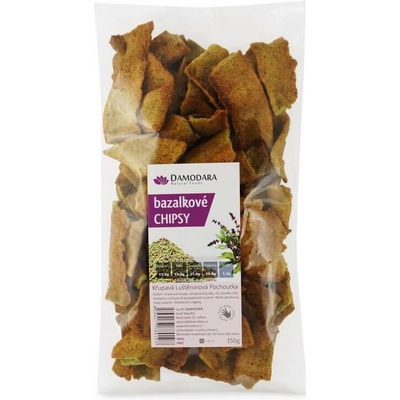 Damodara Bazalkové chipsy 40 g