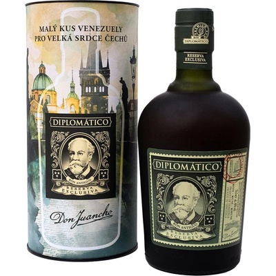 Diplomatico Praha Reserva Exclusiva 40% 0,7 l (tuba)