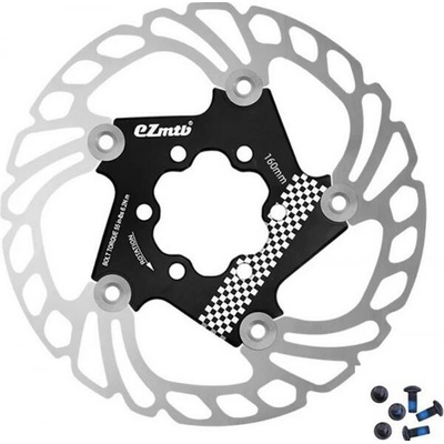 EZmtb 6-Hole 160 mm černý