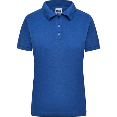 James & Nicholson JN 803 Dámske pracovné piqué polo z ťažkej bavlny modrá Royal