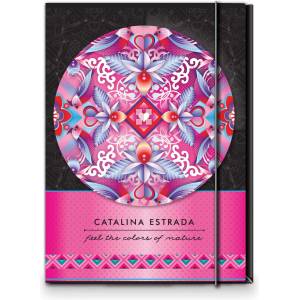 Eurocom Папка с ластик Catalina Estrada A4, 1 cm (25482-А-C. ESTRADA)