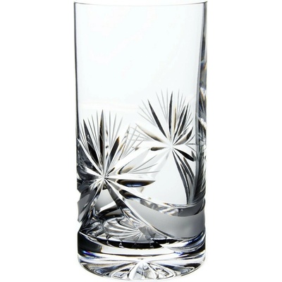 drink BOHEMIA CRYSTAL Broušené sklenice na long Brus Mašle 6 x 380 ml