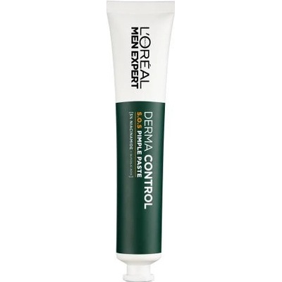 L'Oréal Paris Men Expert Derma Control S.O.S Pimple Paste lokálna pasta na vyrážky a čistiaca pleťová maska 2v1 45 ml