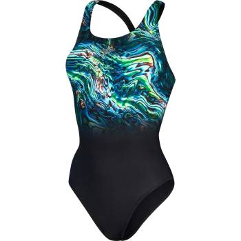 Speedo Бански костюм Speedo Women's One Piece Swimsuit - Black/Blue