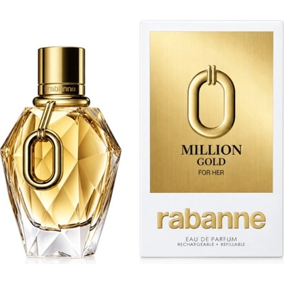 Rabanne Million Gold dámská parfémovaná voda dámská 50 ml plnitelný flakon