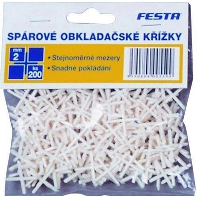 FESTA Krížiky plastové obkladačské 5 mm/75 ks