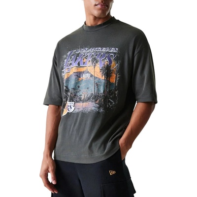 New Era NBA Washed Graphic Los Angeles Lakers šedé
