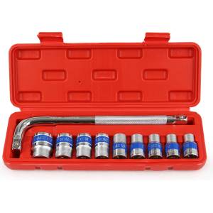 MAR-POL Комплект гаечни ключове 1/2" 10-24 мм 10 бр 14345 (m58201)