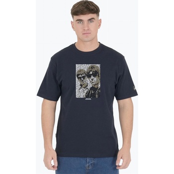 Peaceful Hooligan Тениска Peaceful Hooligan Men's Peaceful Brothers Regular Fit T-Shirt - Navy