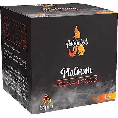 Addicted Platinum kokosové uhlíky (brikety) pro vodní dýmky 1kg – Zboží Dáma