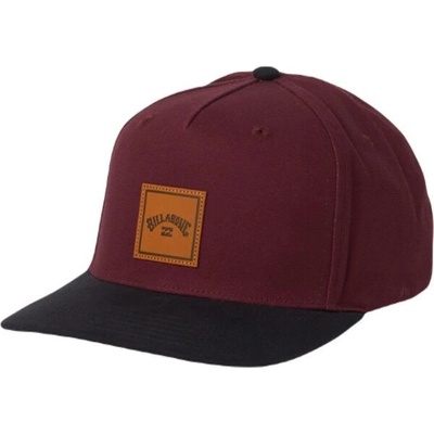 Billabong STACKED SNAPBACK vínová