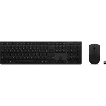 Lenovo Professional Wireless Rechargeable Combo Keyboard and Mouse 4X31K03939