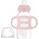 Dr. Brown's Преходно шише Dr. Brown's - Milestones, 270 ml, розово (72239329788)