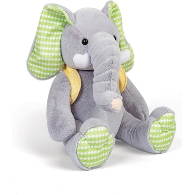 Bigjigs Toys Плюшена играчка Bigjigs - Слон, 26 cm (37029)