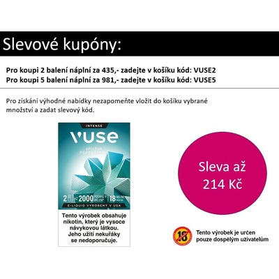 Vuse ePod PRO Peppermint Ice 20 mg 2 ks