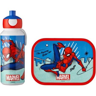 Sada Mepal Spiderman lahev a box
