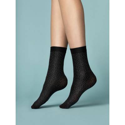 Fiore Pepe bianco 40 DEN black