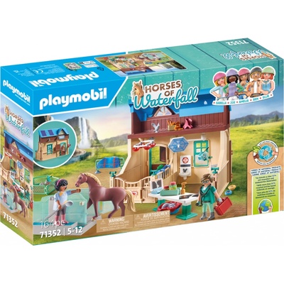 PLAYMOBIL 71352 Jazdecká terapia a veterinárna prax