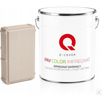 Impregnace Q-COVER barvicí na zámkovou dlažbu 5 l krémově-béžová