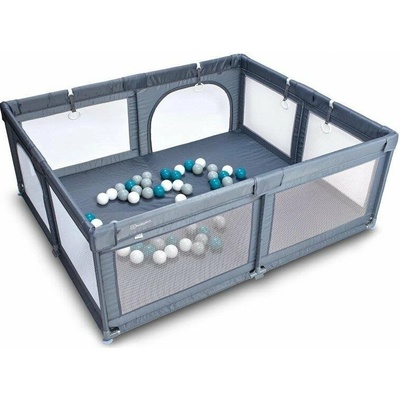 BabyGO Ohrádka pro děti Playpark Grey