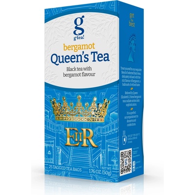 G Tea Černý ochucený čaj Earl Grey 25 sáčků