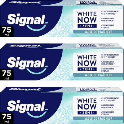 Signal White Now 3v1 Fresh Kiss 3 x 75 ml