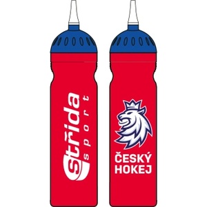  Отбори по хокей бутилка за пиене Czech Republic Logo Lev red (HOK-80480)