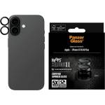 Panzer iPhone 17 PANZERGLASS HOOPS CERAMIC II стъкло за защита на камерата 9H + пристягаща се рамка ЧЕРНО PG53111 (PG53111)