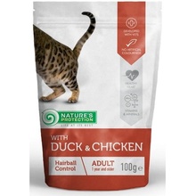 Nature´s Protection cat adult hairball chicken & duck 100 g