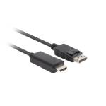Lanberg CA-DPHD-11CC-0050-BK кабел за смяна на пола DisplayPort HDMI Ч (CA-DPHD-11CC-0050-BK)