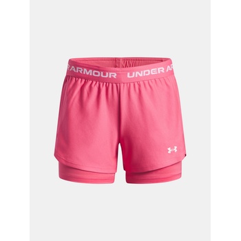 Under Armour UA Tech Play Up 2n1 Short-PNK Růžová