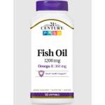 21st Century Fish Oil 1200mg - Омега 3 Рибено Масло | 90 sgels (9144)