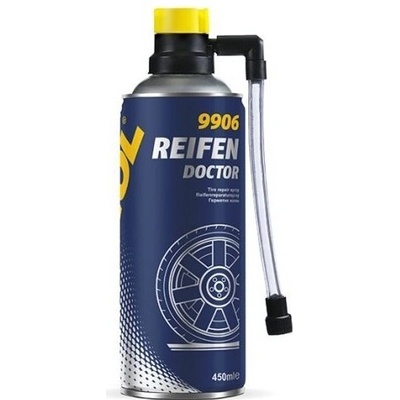 MANNOL 9906 Reifen Doctor - Sprej na opravu defektů, 450ml