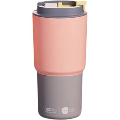Asobu PICK ME UP cestovní termohrnek 650 ml PASTEL PEACH