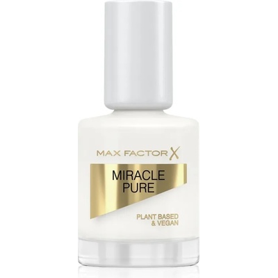 MAX Factor Miracle Pure дълготраен лак за нокти цвят 155 Coconut Milk 12ml