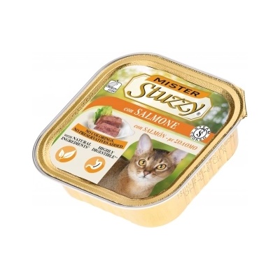 Stuzzy Mister Stuzzy Cat With Salmon - Пастет за израснали котки със сьомга, 100 гр