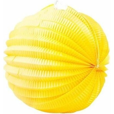 Lampión okrúhly 22 cm,žltý