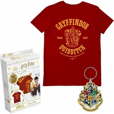 Harry Potter pánské tričko s přívěskem Harry Potter Nebelvír