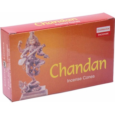 Darshan Vonné kužely Chandan 10 ks – Zboží Dáma
