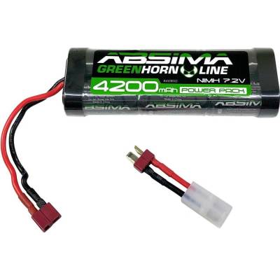 Absima 4100012 akupack NiMH (modelářství), 7.2 V, 4200 mAh, články 6, Hardcase, T zásuvka, zásuvka Tamyia – Zbozi.Blesk.cz