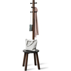 Umbra hk ltd (Канада) Закачалка umbra pillar stool със стол - цвят орех (umbra 1014257-048)