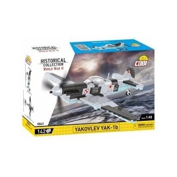 Vincobiosis COBI 5863 Historical Collection WWII Yakovlev Yak-1B 142 Building Blocks