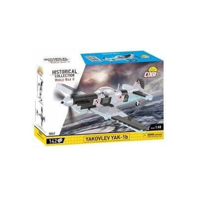 Vincobiosis COBI 5863 Historical Collection WWII Yakovlev Yak-1B 142 Building Blocks