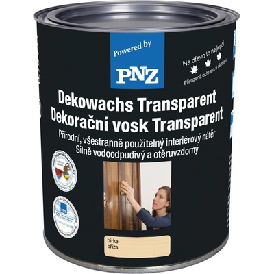 PNZ Dekorační vosk transparent 0,25 l ořech – Zbozi.Blesk.cz