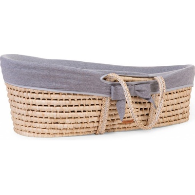Childhome Košík pro miminko Natural + matrace + potah Jersey Grey – Hledejceny.cz