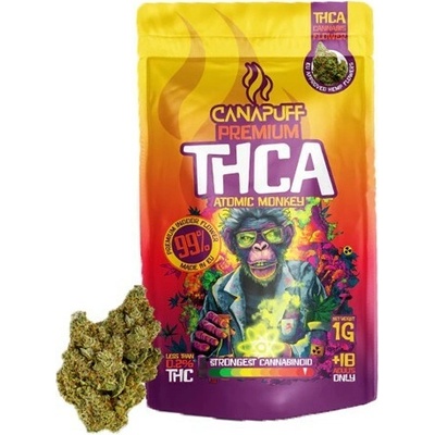 Canapuff THCA Atomic Monkey 99% THC 0,2 % 1 g – Zboží Dáma