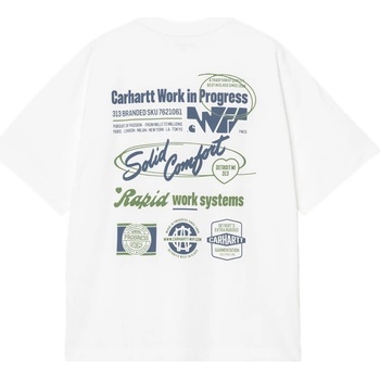Carhartt pánské triko WIP S/S Networks T-Shirt White