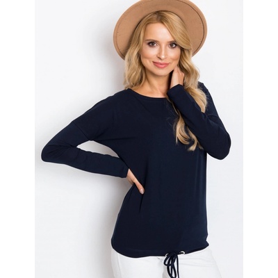 DÁMSKE TRIČKO NA ZAVIAZANIE V PÁSE RV BZ 5122.13P DARK BLUE
