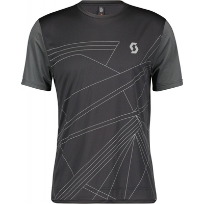 Scott SHIRT M'S TRAIL FLOW SS black/dark grey
