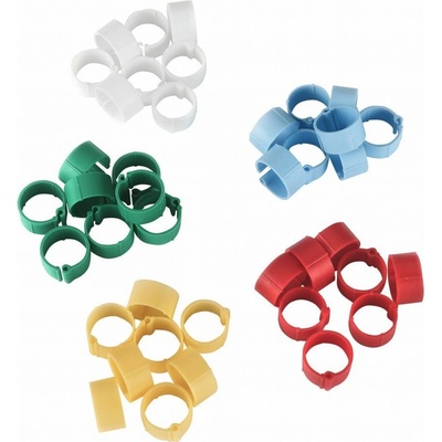 KERBL Klipsové kroužky na slepice 8 mm, 20ks